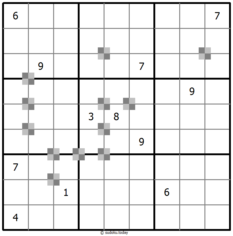 双色蛋糕数独 #65482
