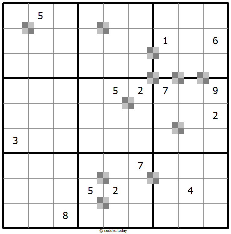 双色蛋糕数独 #65484