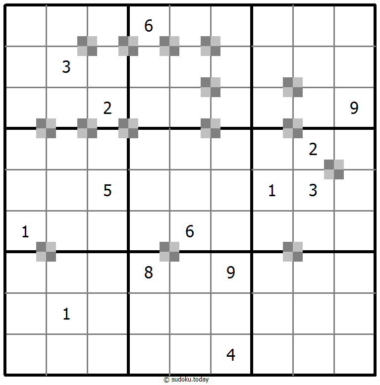双色蛋糕数独 #65487