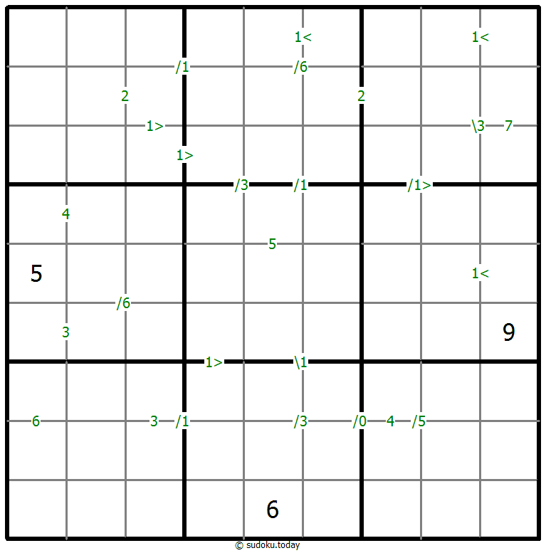 差异数独 #59389