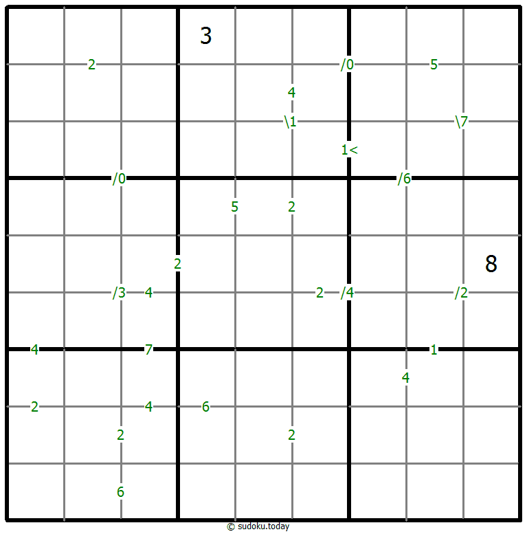 差异数独 #60671