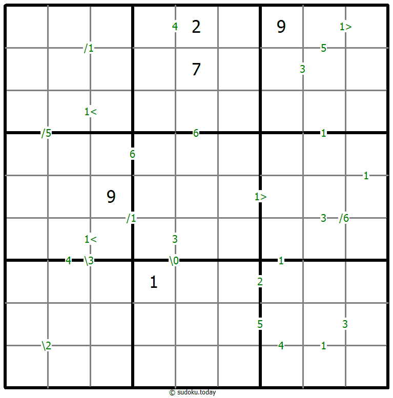 差异数独 #60686