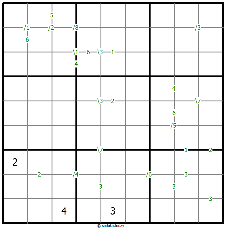 差异数独 #60772