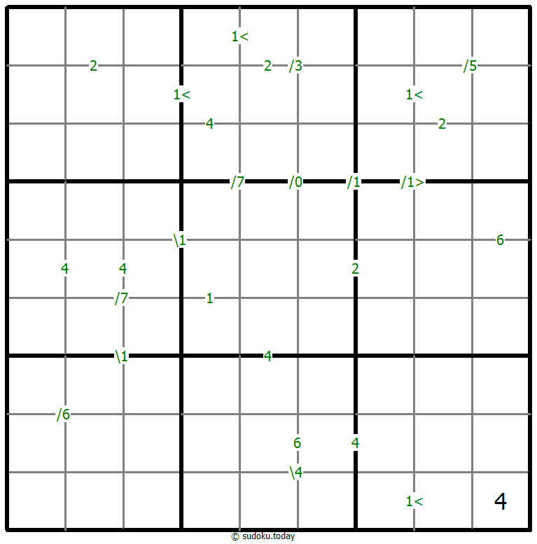 差异数独 #60805