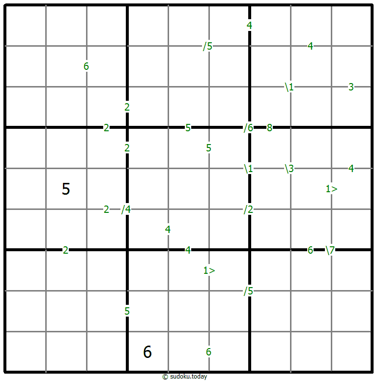 差异数独 #60819
