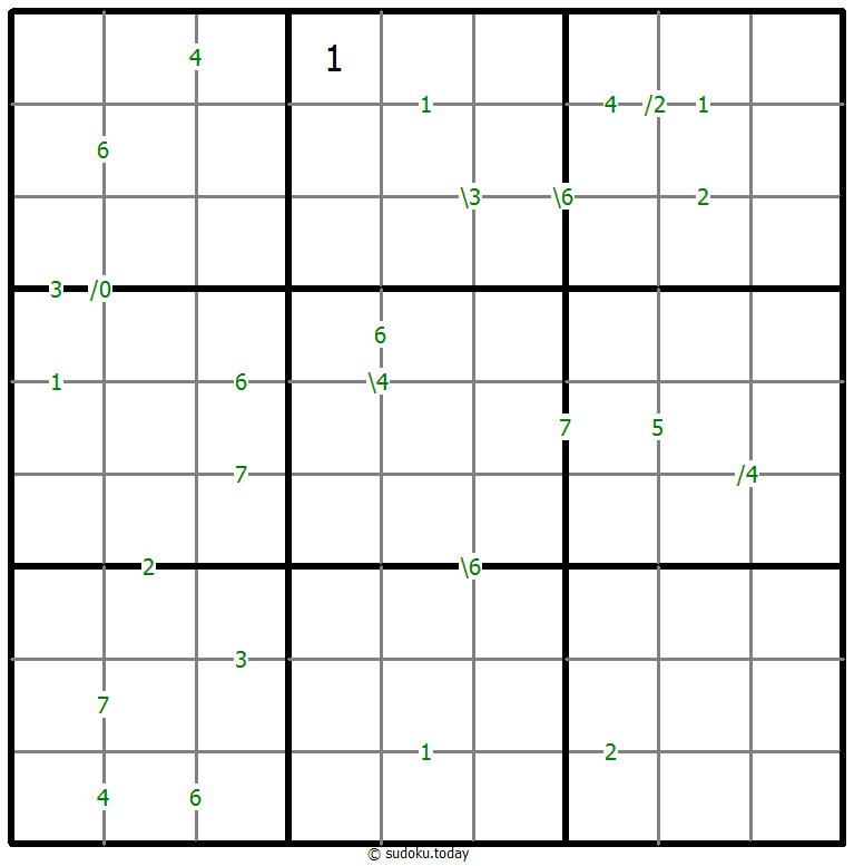 差异数独 #60883