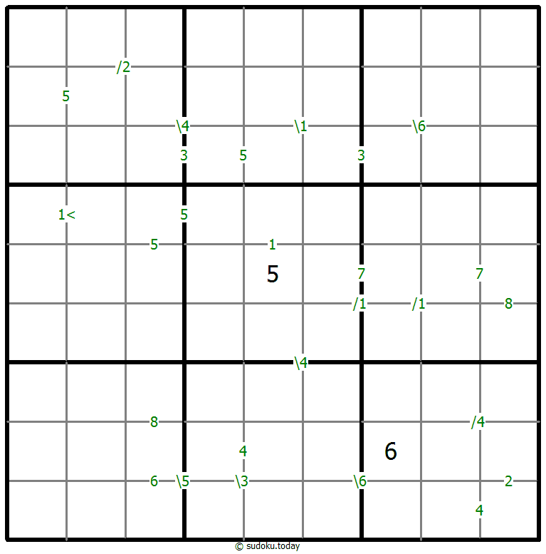 差异数独 #60934