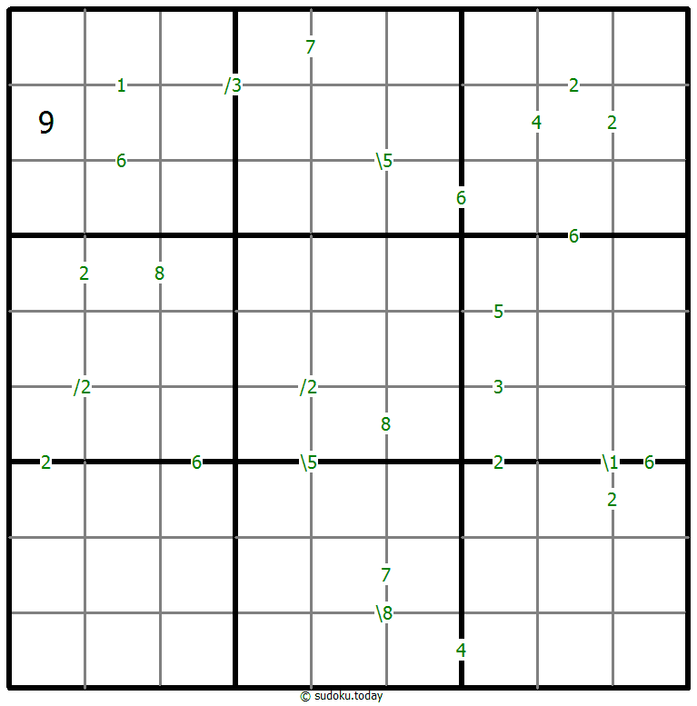 差异数独 #61000