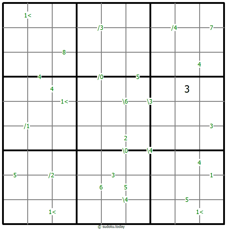 差异数独 #61005