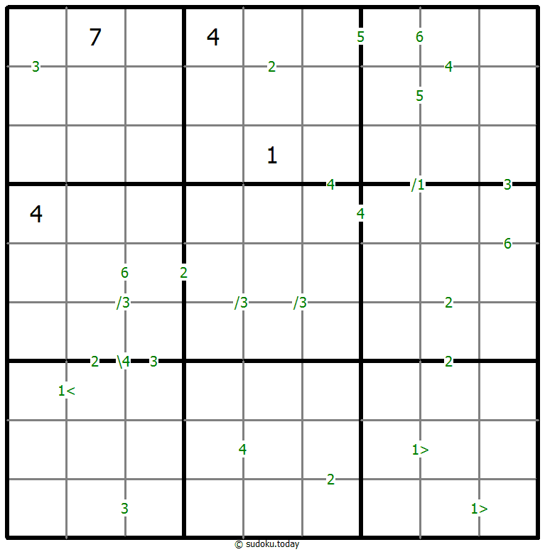 差异数独 #61014