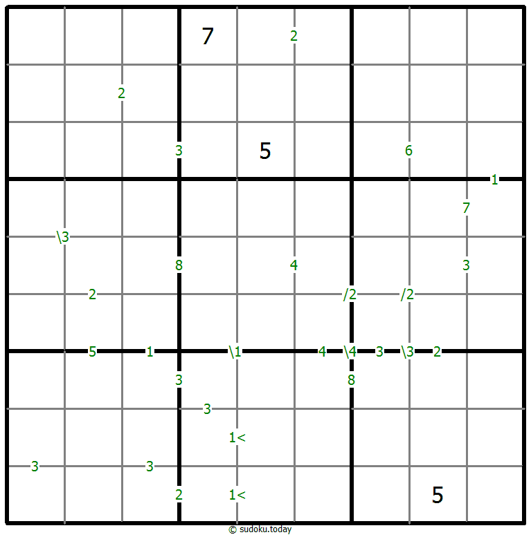 差异数独 #61026