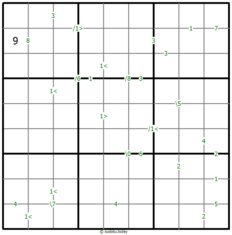 差异数独 #61032