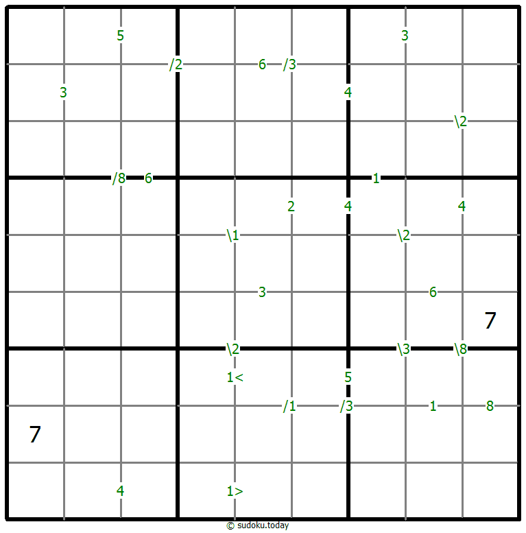 差异数独 #61082