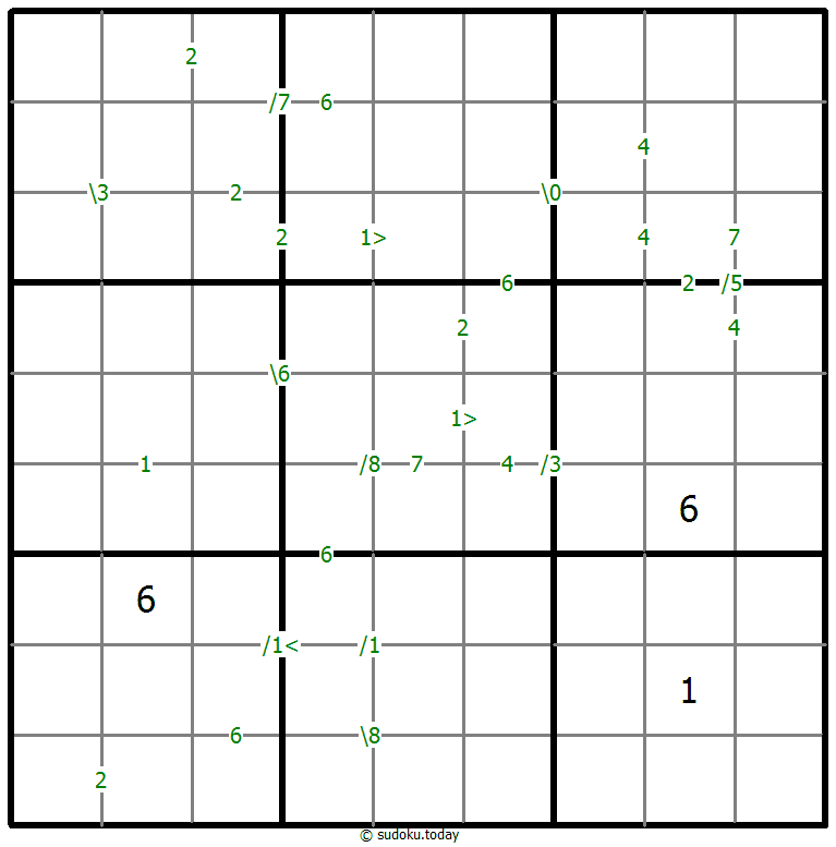 差异数独 #61139