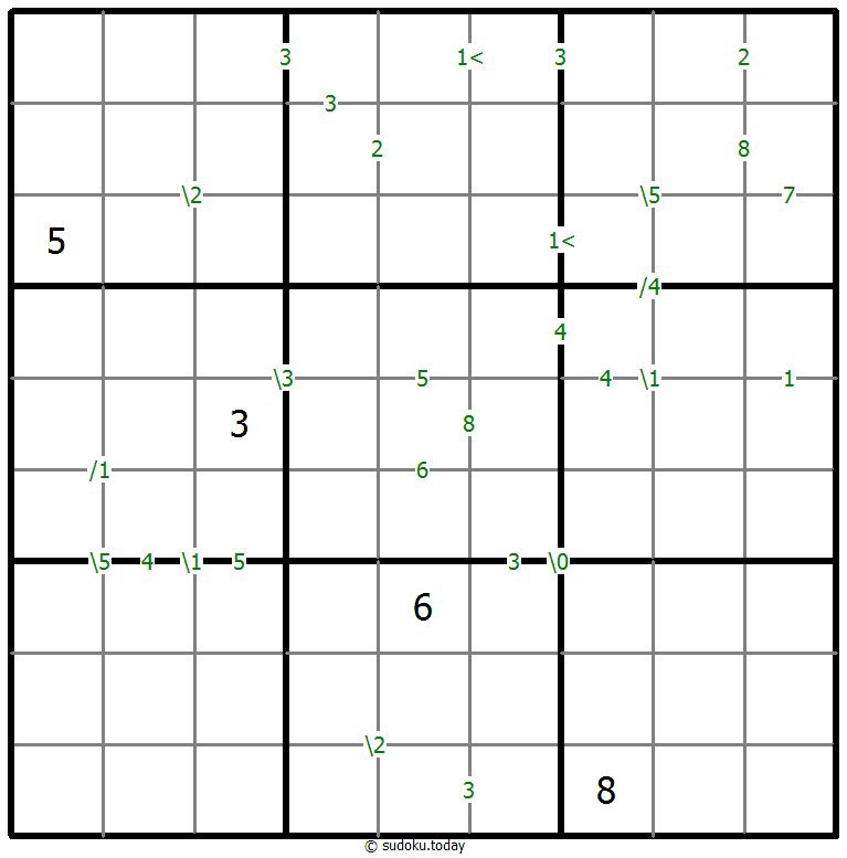 差异数独 #61168