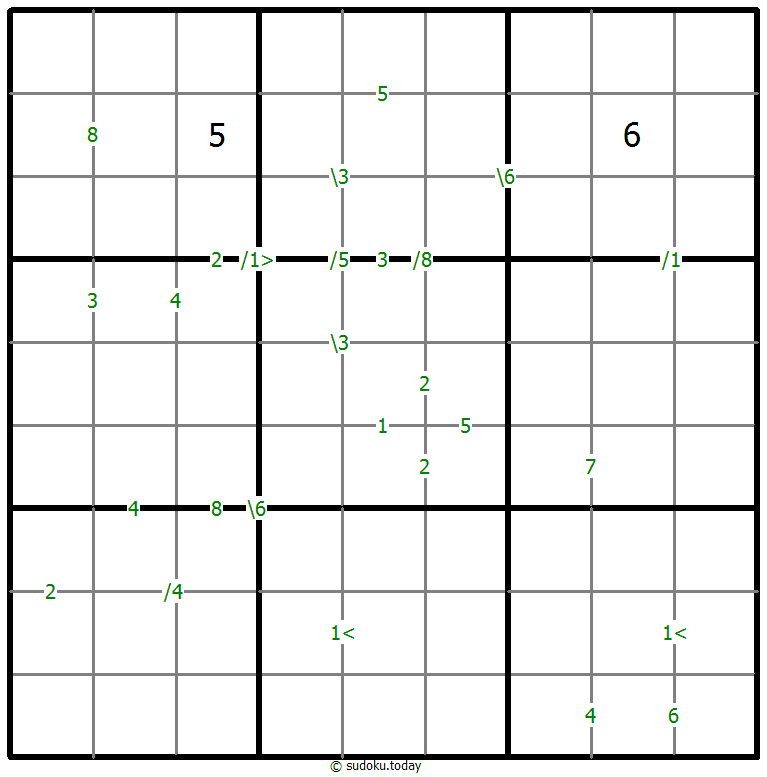 差异数独 #61187