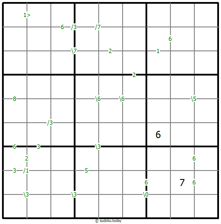 差异数独 #61198