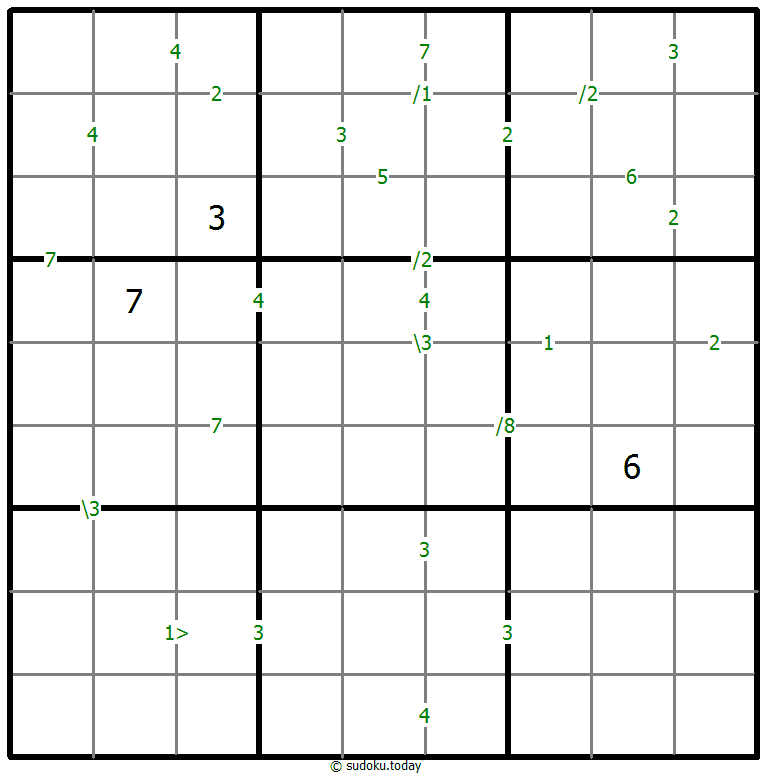差异数独 #61221