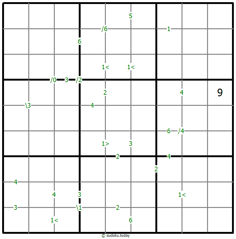 差异数独 #61225