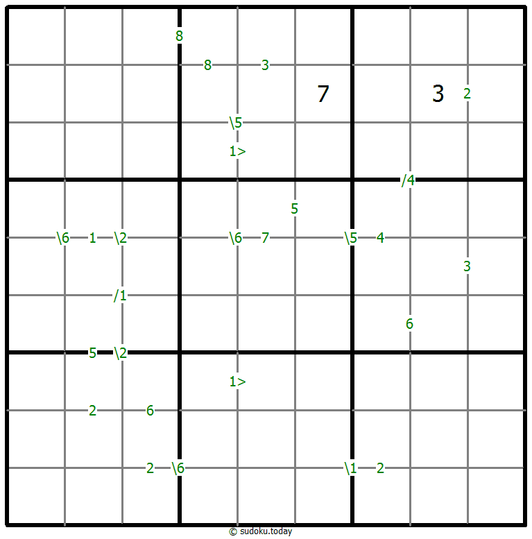 差异数独 #61305