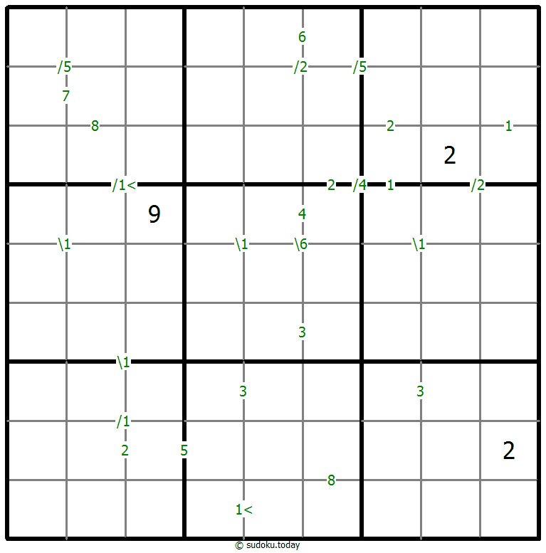 差异数独 #61313