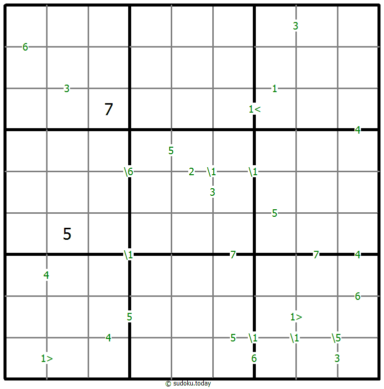 差异数独 #61365