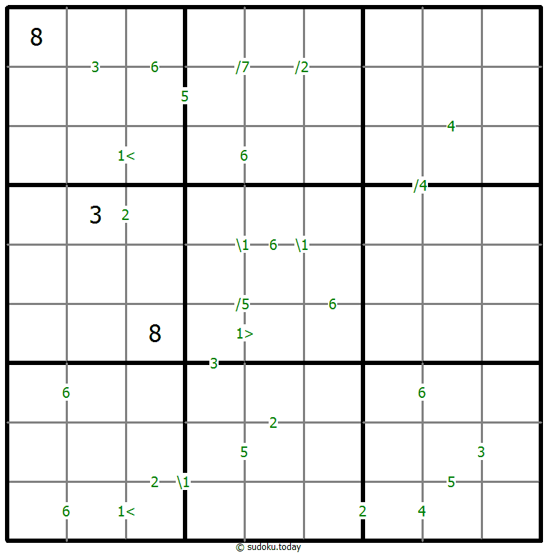 差异数独 #61372