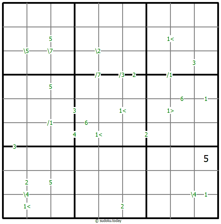 差异数独 #61375