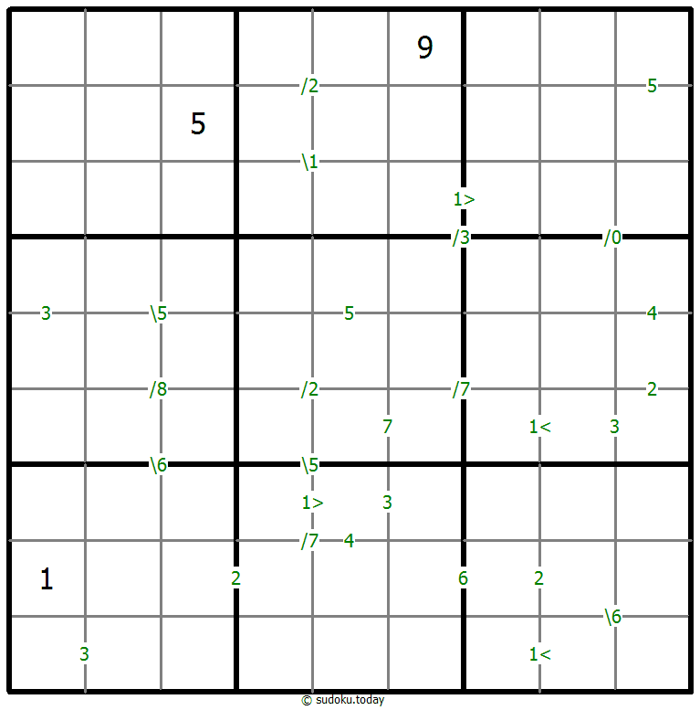 差异数独 #61382