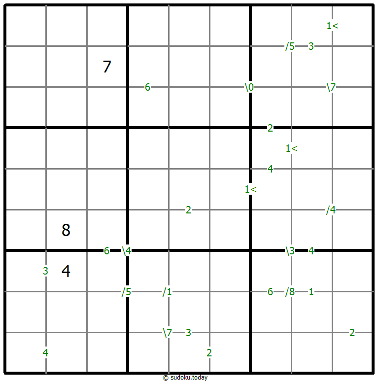 差异数独 #61390