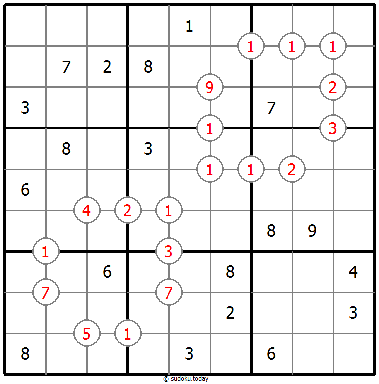 排除数独 #61489
