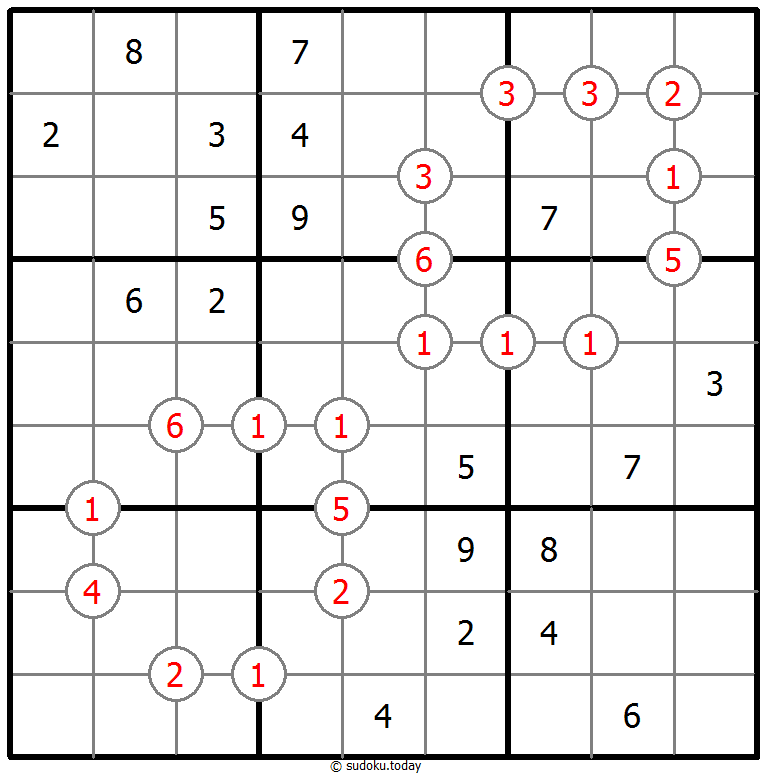 排除数独 #61500