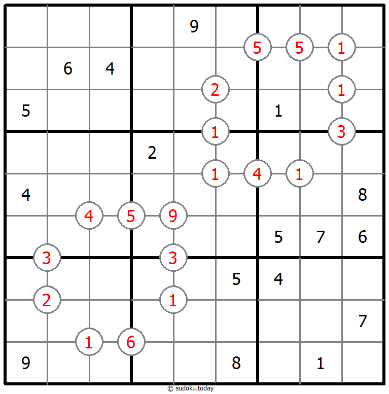 排除数独 #61502