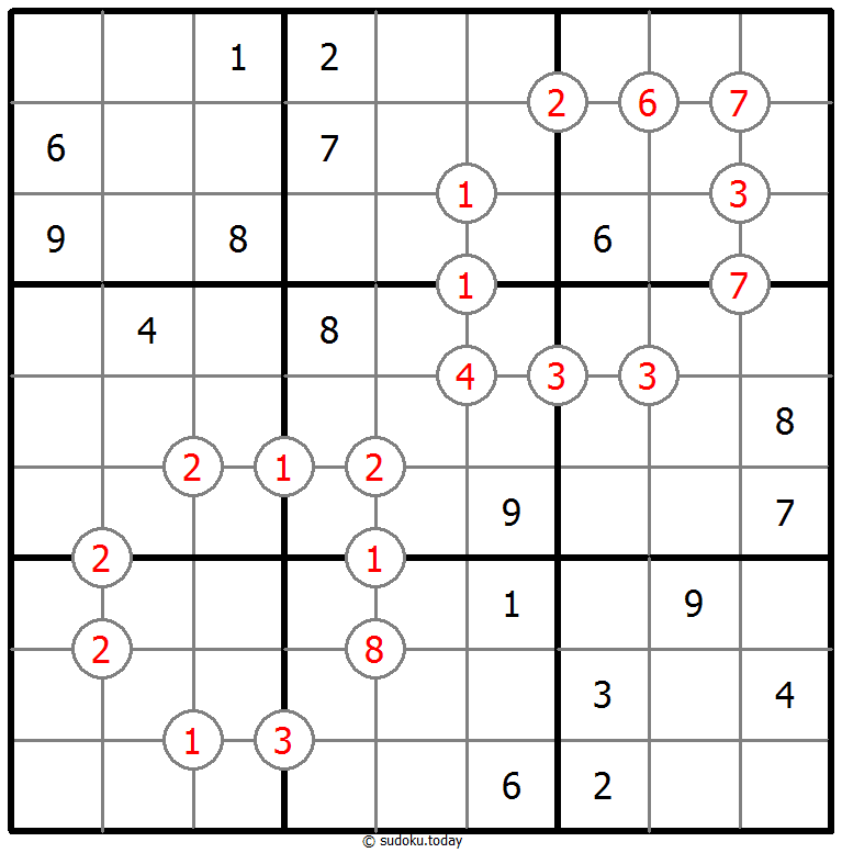 排除数独 #61520
