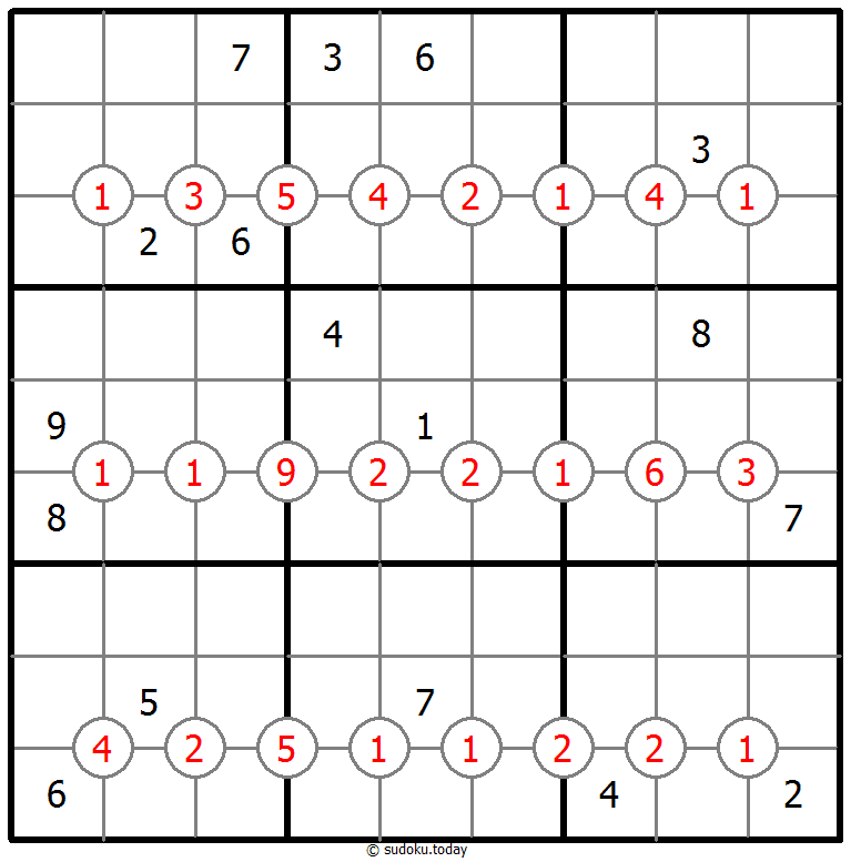 排除数独 #62220