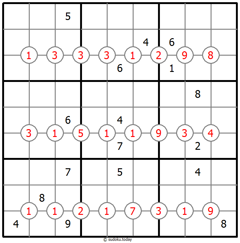 排除数独 #62223