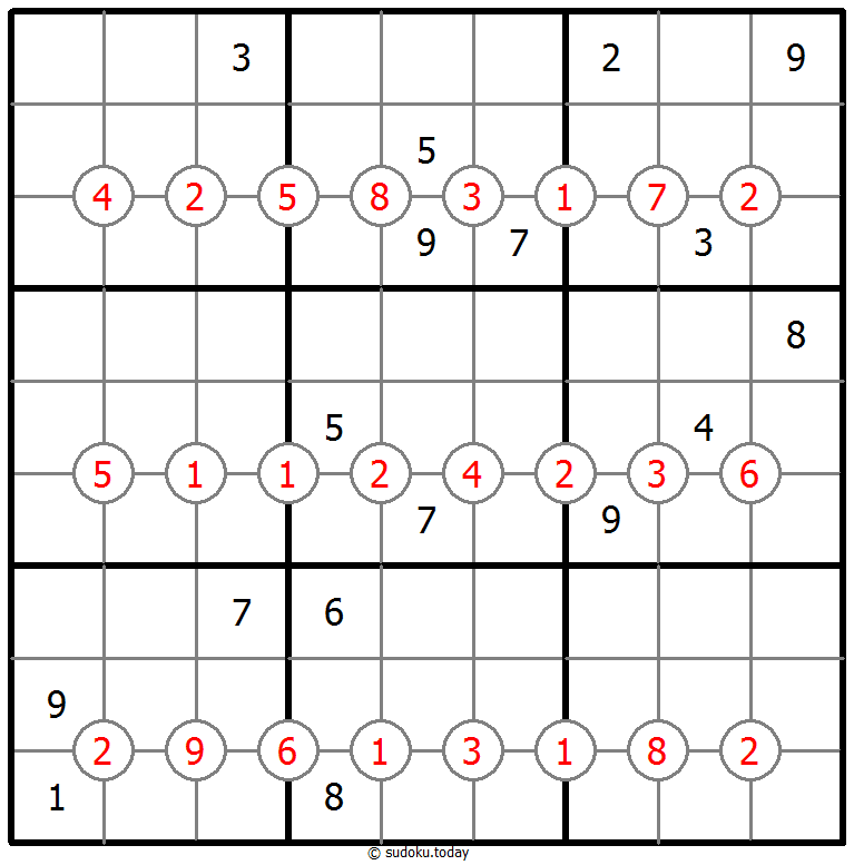 排除数独 #62232