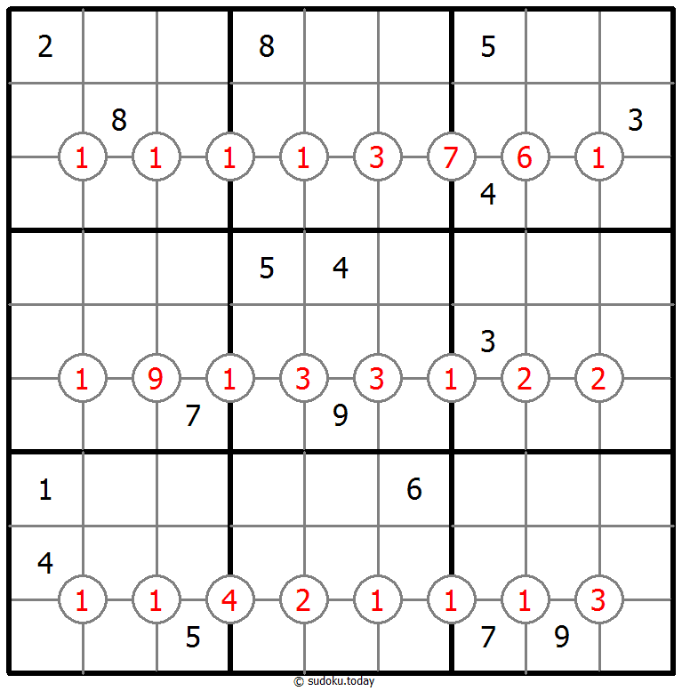 排除数独 #62260