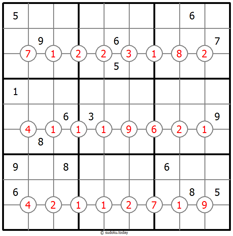 排除数独 #62263