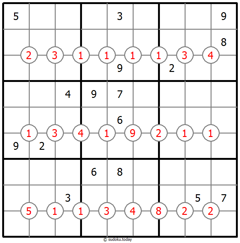 排除数独 #62313