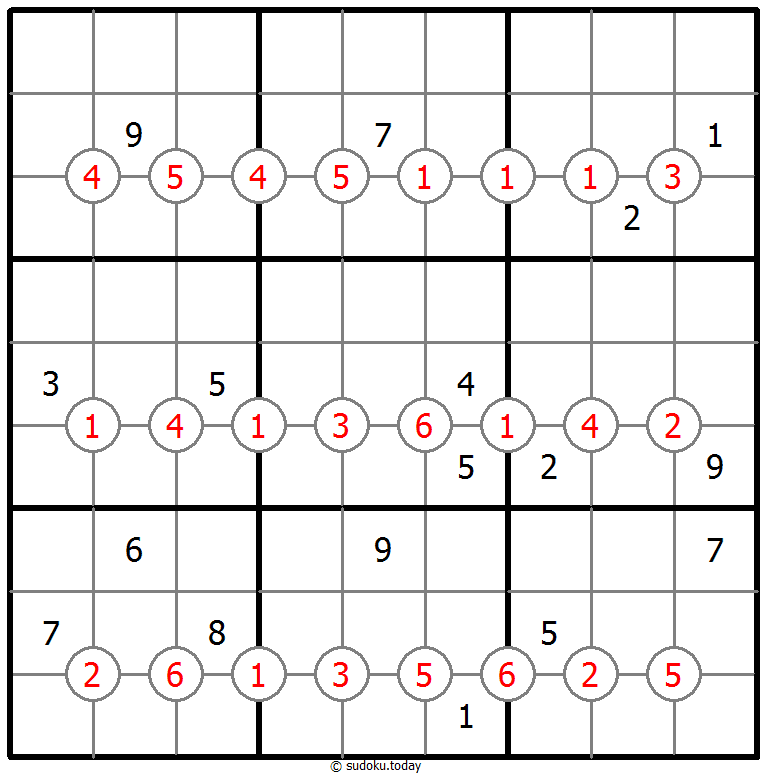 排除数独 #62339