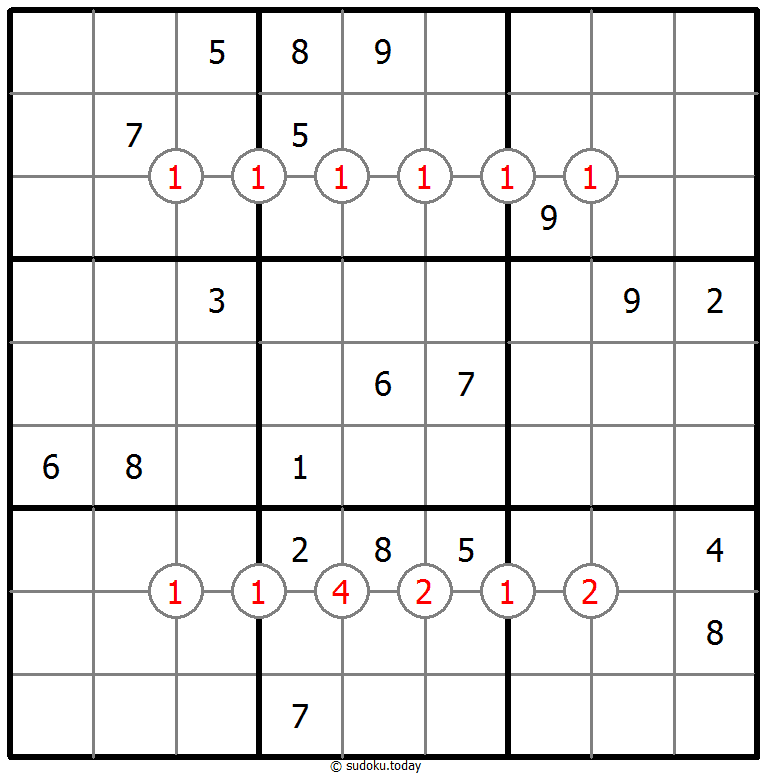 排除数独 #62489