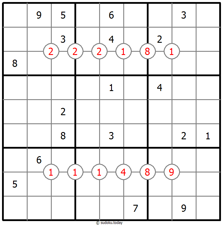 排除数独 #62506