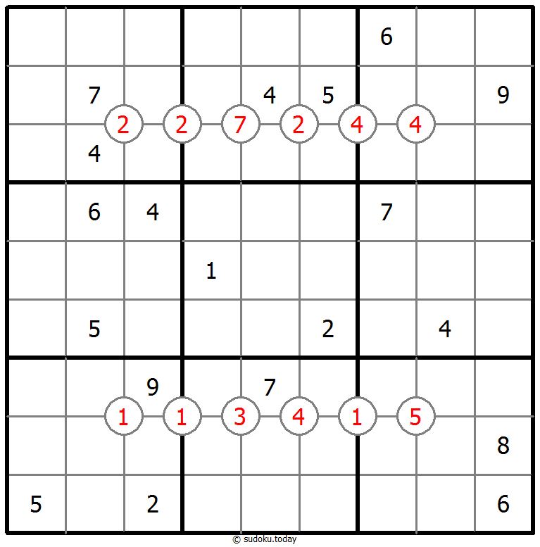 排除数独 #62511