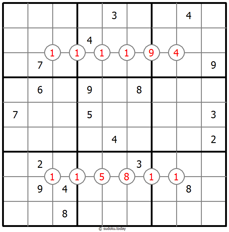 排除数独 #62514