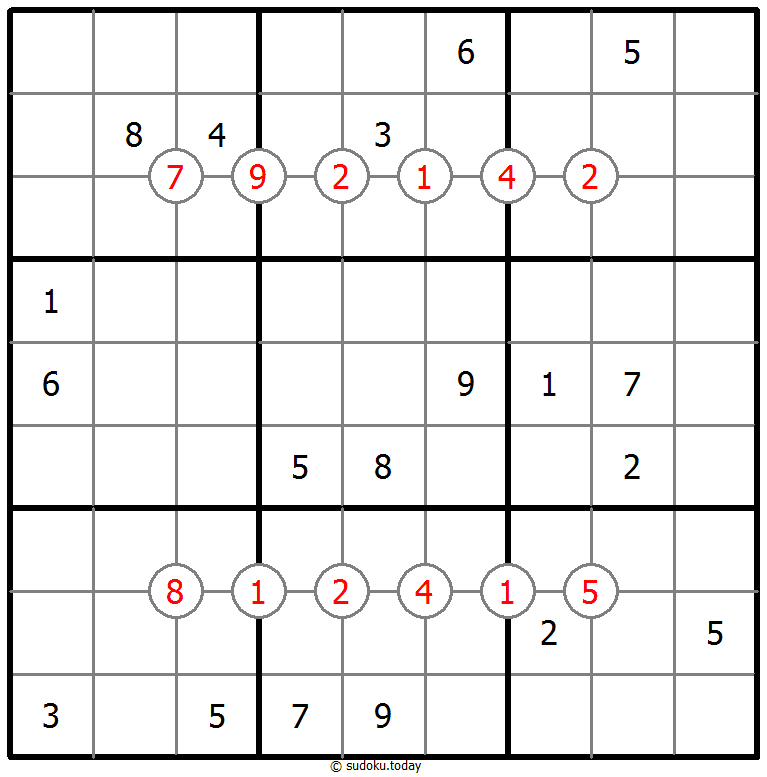 排除数独 #62520