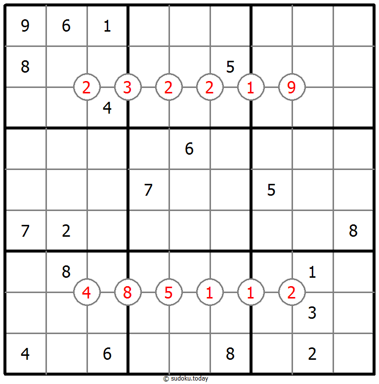 排除数独 #62523