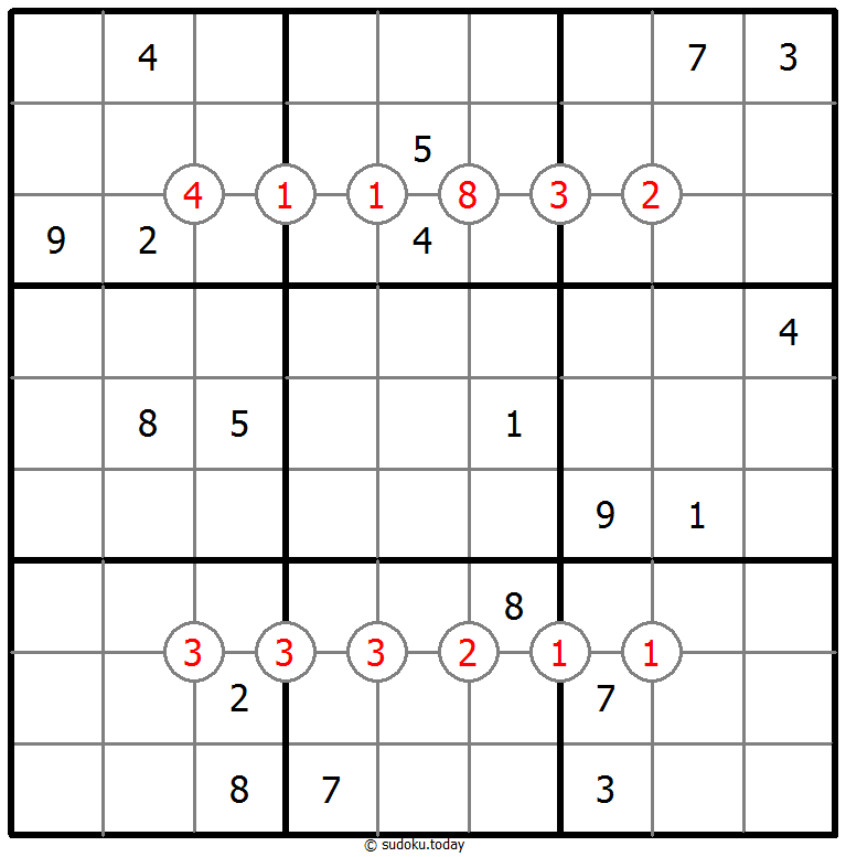 排除数独 #62524