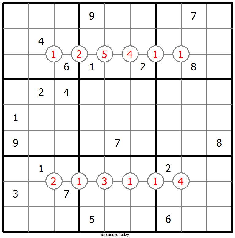 排除数独 #62525