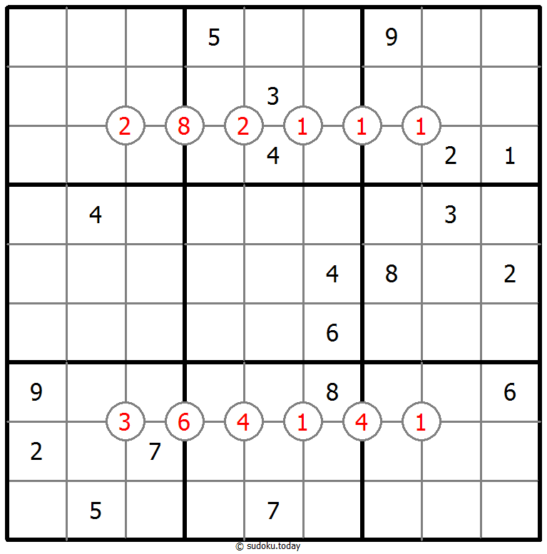 排除数独 #62530